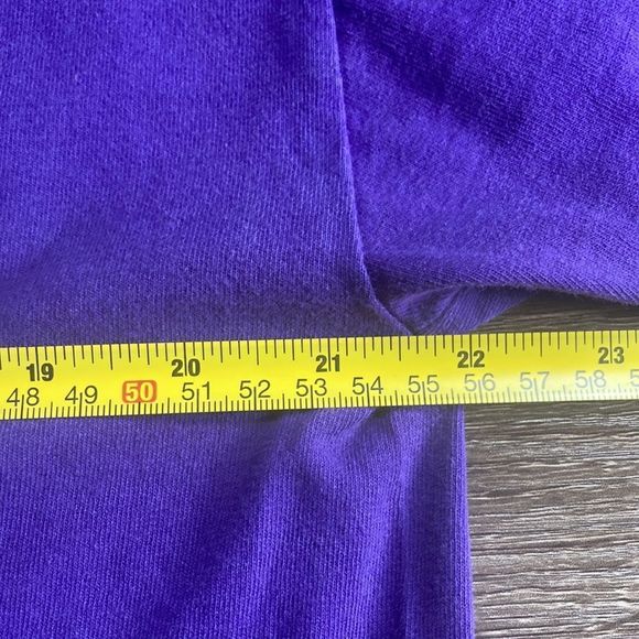 Vintage 1990s Mickey Mouse Disney Embroidered Purple American Classic Medium - Picture 9 of 12